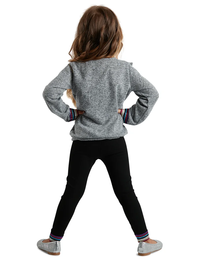 MSHB&G Eyes Girl Knit Jumper+Leggings Set